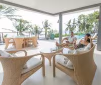 Villa Malimbu Cliff, Terraza de relajación